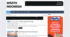 Desktop Screenshot of informasiwisata.com